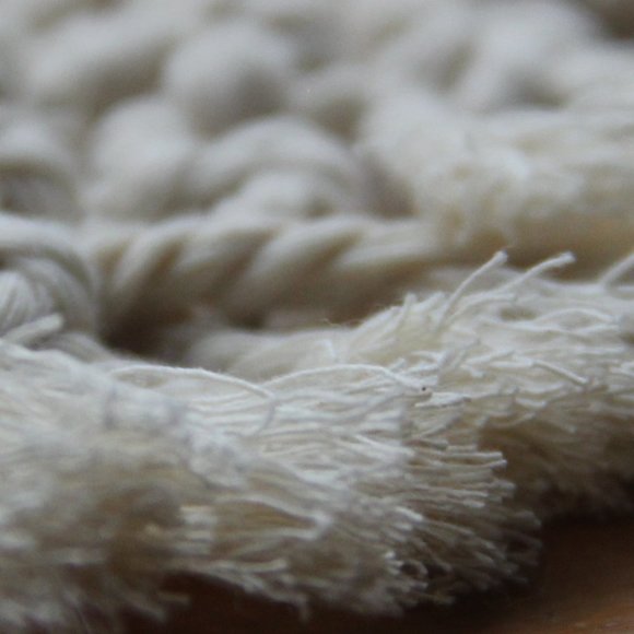 Mug Rug / Coaster  Macrame Knots Hand Crafted - Picture 8 of 12